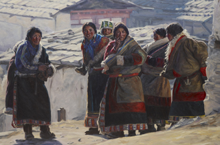 “纯真·诗心—韩玉臣油画艺术展”在俄罗斯特列恰科夫国家美术博物馆举办