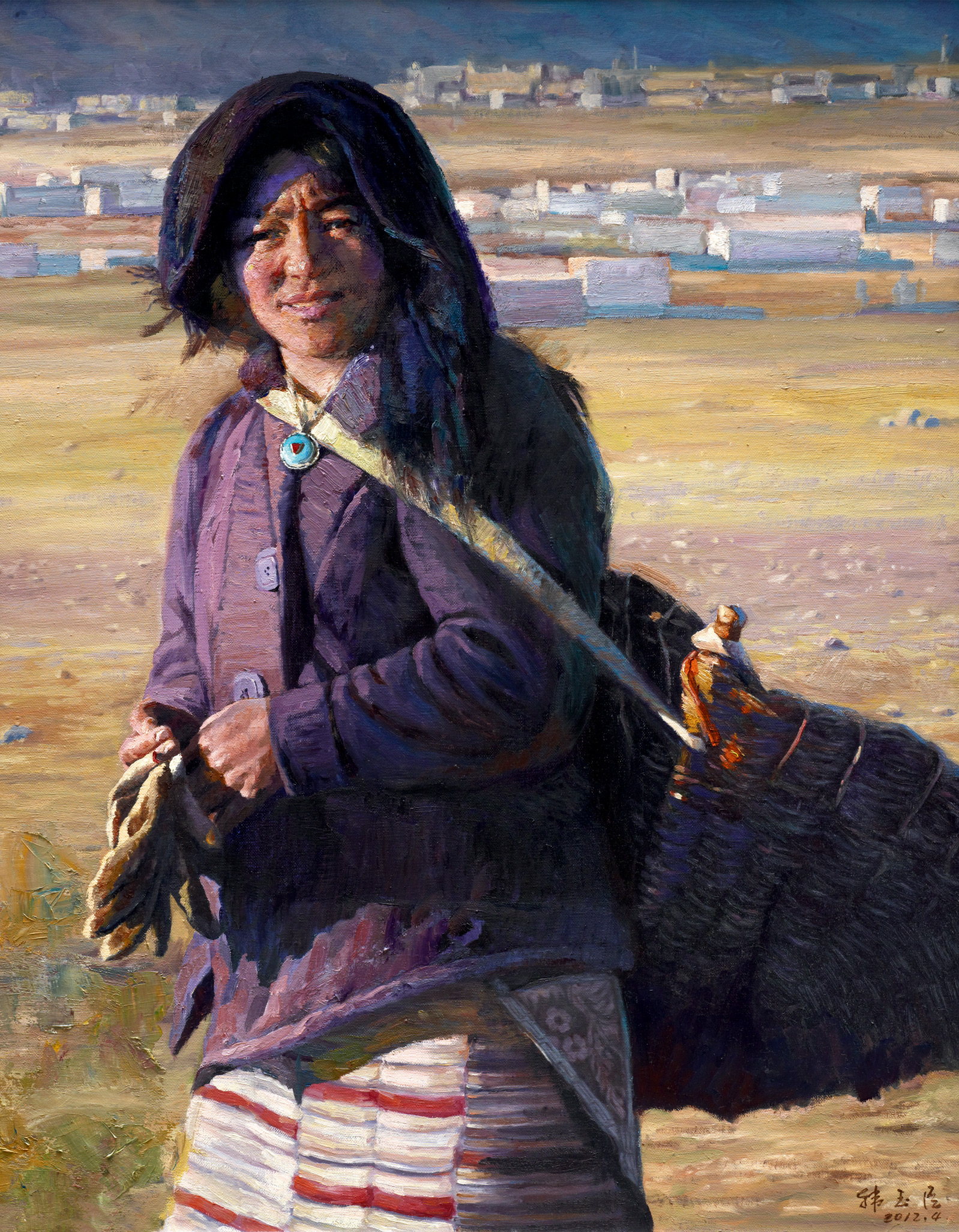 晨光  100cm×80cm